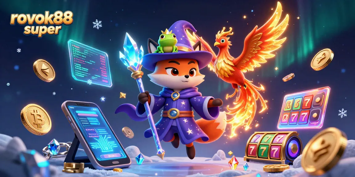 Engage with rokok88 super gaming excitement through slots and crypto elements.