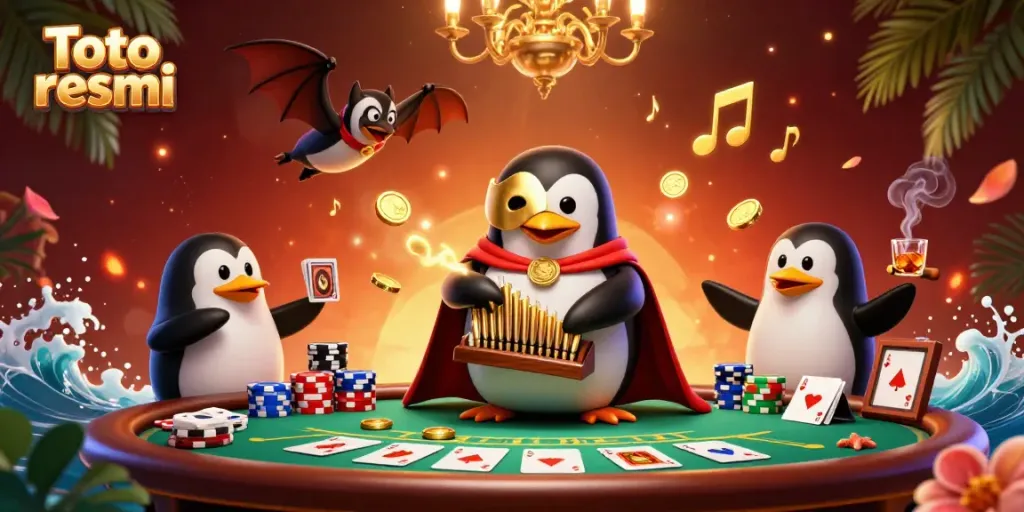 Experience thrilling gameplay at Toto resmi with vibrant casino elements and engaging characters.