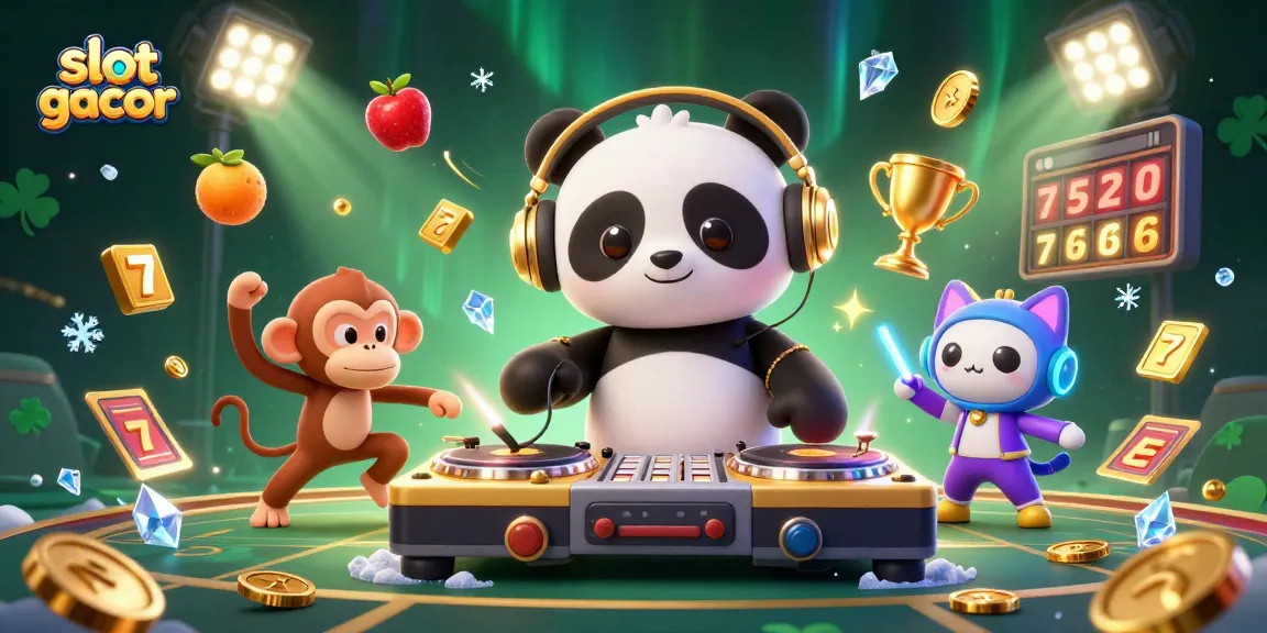 Experience slot gacor excitement with vibrant characters while spinning the reels at the online casino.