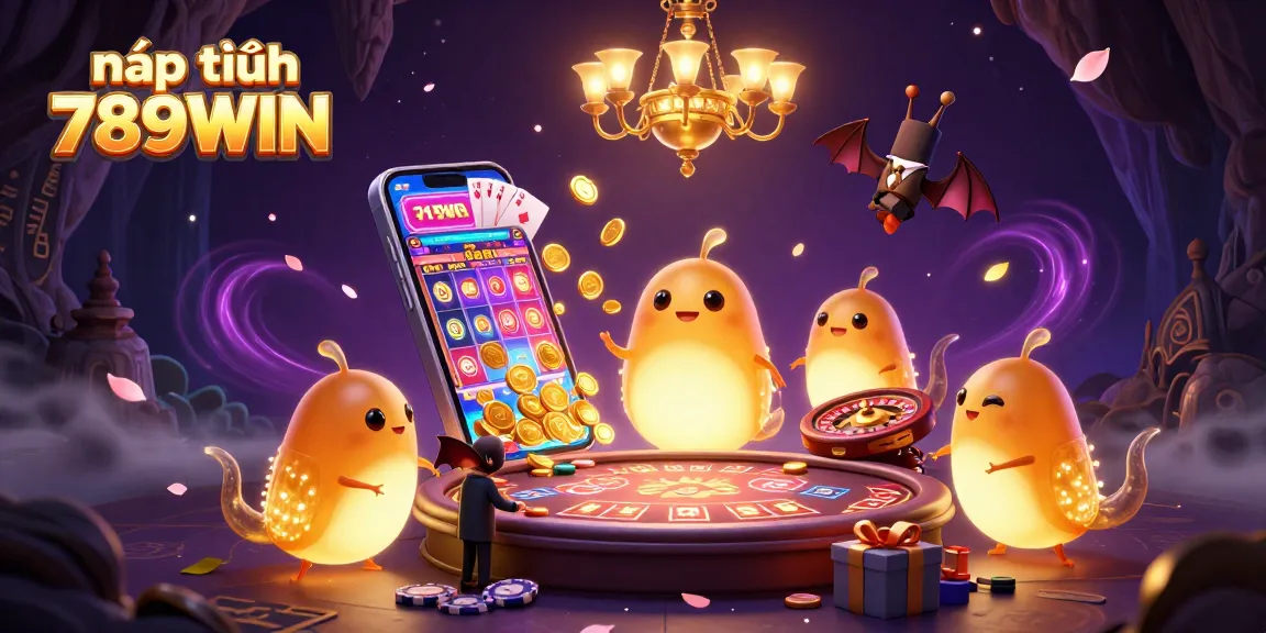 Engage with vibrant gaming excitement as nạp tiền 789WIN transforms your winnings at an enchanting casino.