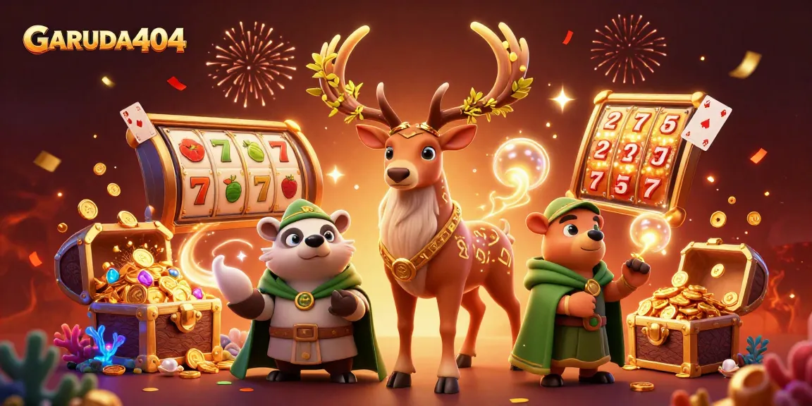 Play exciting slots and experience GARUDA404 with vibrant characters and rich game elements!