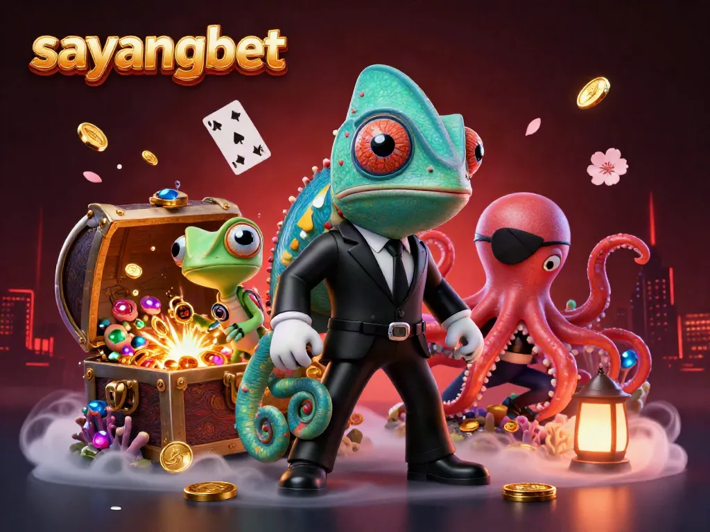 Experience thrilling action with sayangbet as dynamic characters explore a vibrant underwater treasure scene.