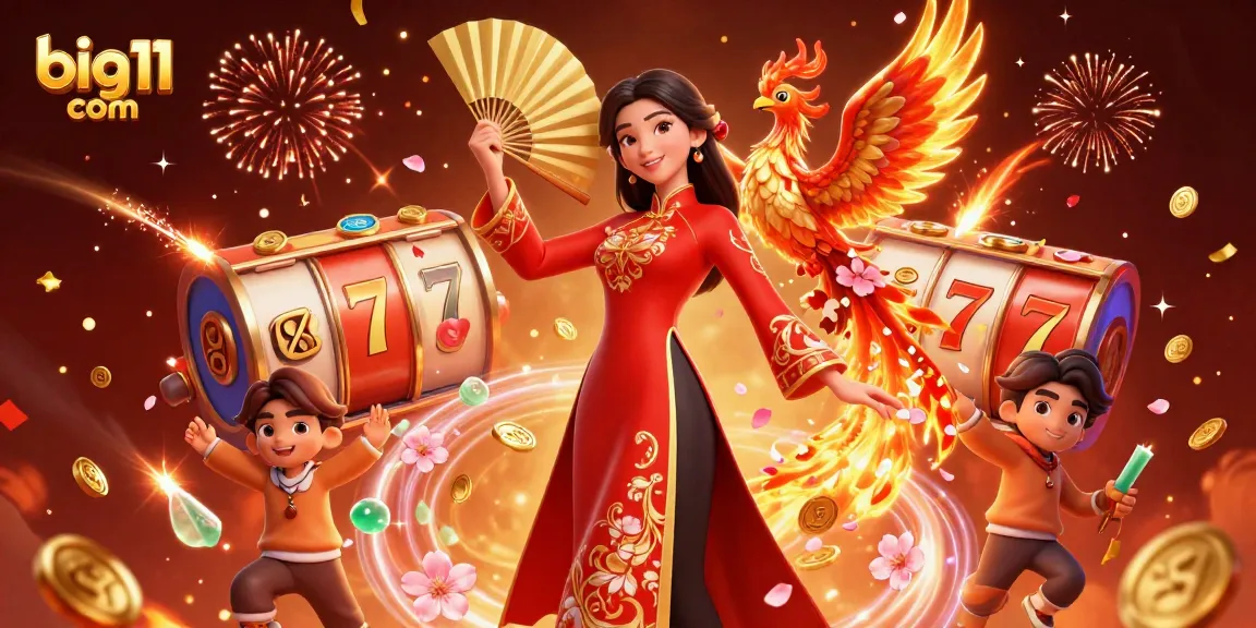 Cobalah keberuntungan Anda di big11 com dengan ilustrasi kasino 3D yang imersif yang menampilkan elemen permainan yang berwarna-warni.