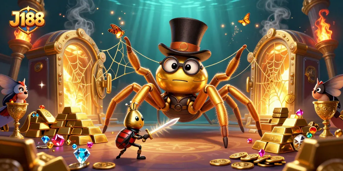 Experience the thrill of J188's online casino with immersive gaming elements and vibrant characters.