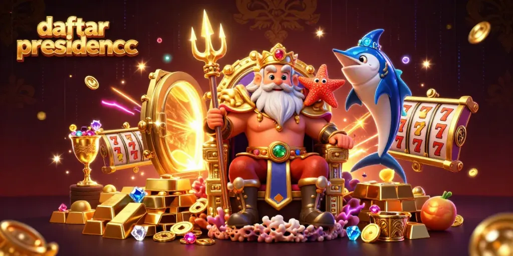Join the fun of daftar presidencc as Neptune watches over a treasure trove of slots and casino riches.