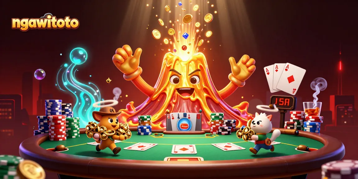 Mengalami kesenangan bermain togel di ngawitoto dengan harta berlimpah dan karakter ceria.