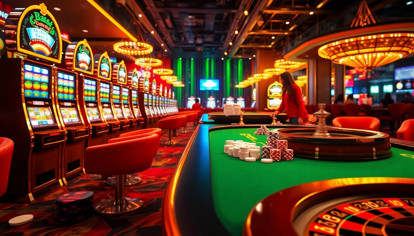 Experience high-stakes excitement at onicplay, where vibrant slot machines and thrilling poker tables come to life.