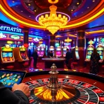 Pengalaman kasino yang menarik dengan Datukwin Alternatif menampilkan roulette dan para pemain.